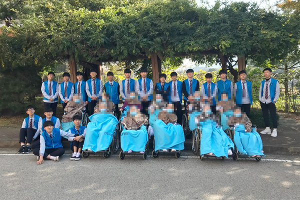 10/17 호남제일고등학교 학생 단체봉사