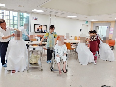 2019.08.14 원봉공회 이미용봉사