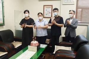 개원 21주년 기념 케익커팅