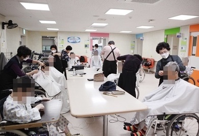 이미용 봉사(로사헤어봉사단)