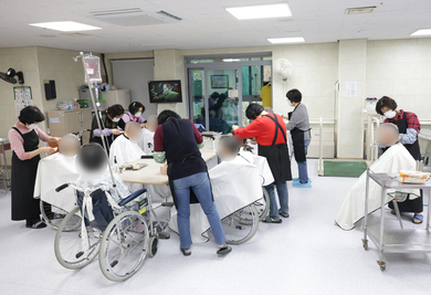25년 4월 이미용봉사(로사헤어봉사단)