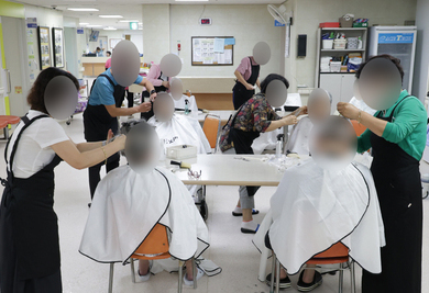 25년 9월 이미용봉사(로사헤어봉사단)