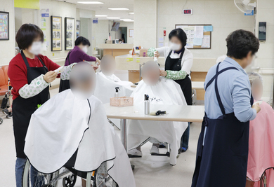 26년 3월 27일 이미용봉사(로사헤어봉사단)